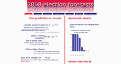 Desktop Screenshot of presidentforecast.andreamoro.net